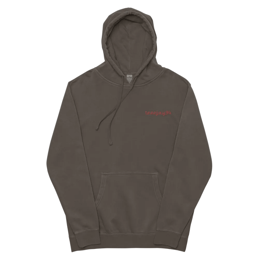 TEEEJAY94 IND TR CO. HOODIE (DYED BLACK) product image (9)