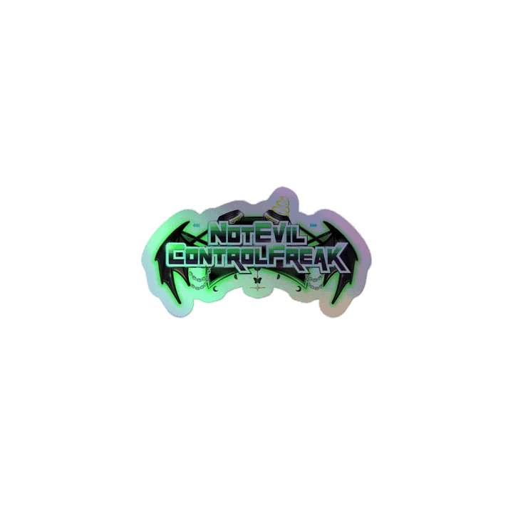 [Holographic] NotEvilControlFreak Sticker product image (1)