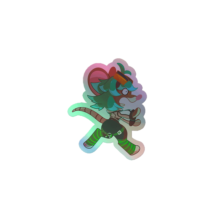 Run Fladarne Run Holo Sticker product image (1)