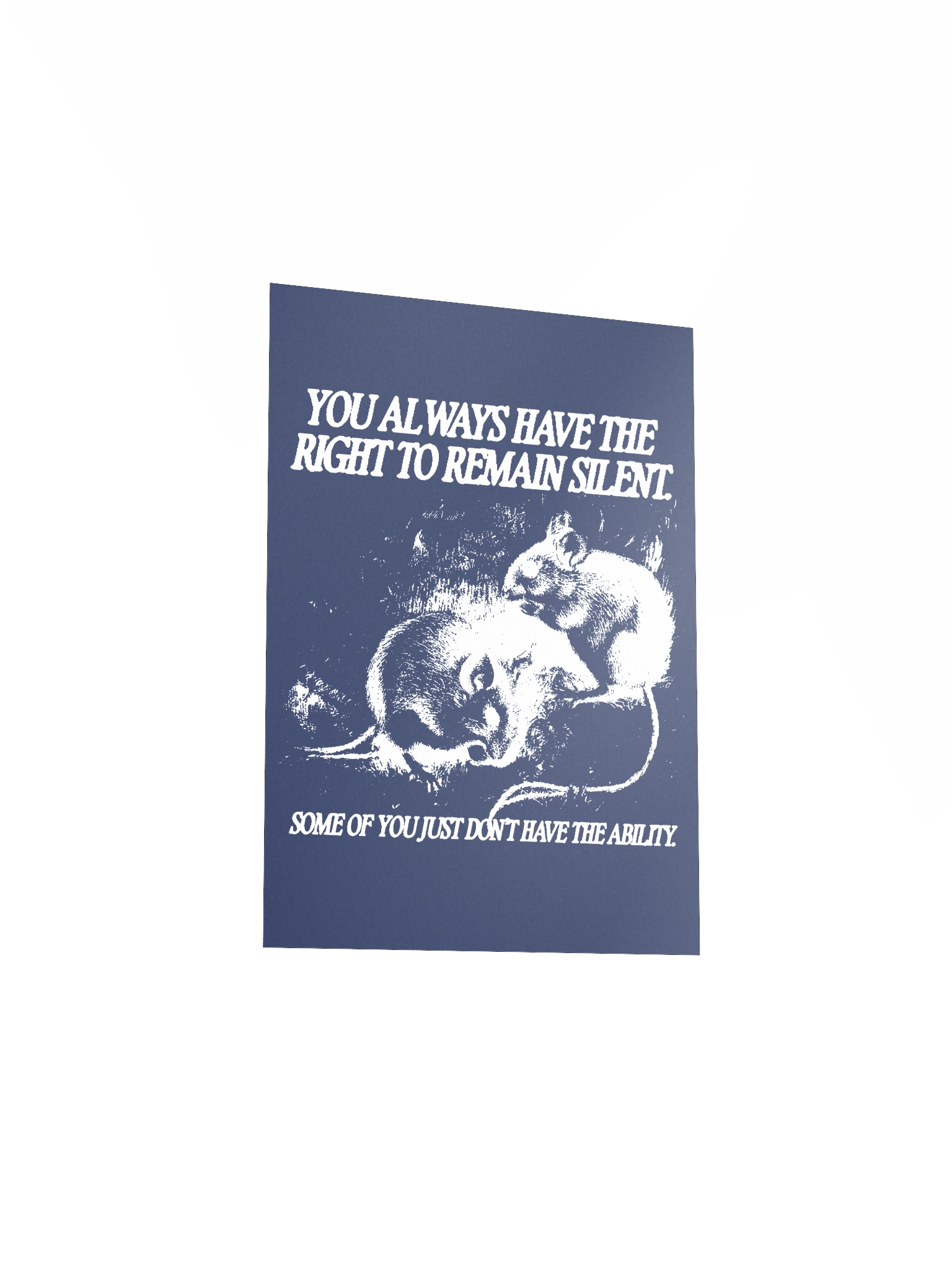 Remain Silent Poster product image (3)