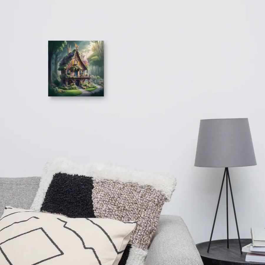 Watercolour Fairy House Art - v3 product image (10)