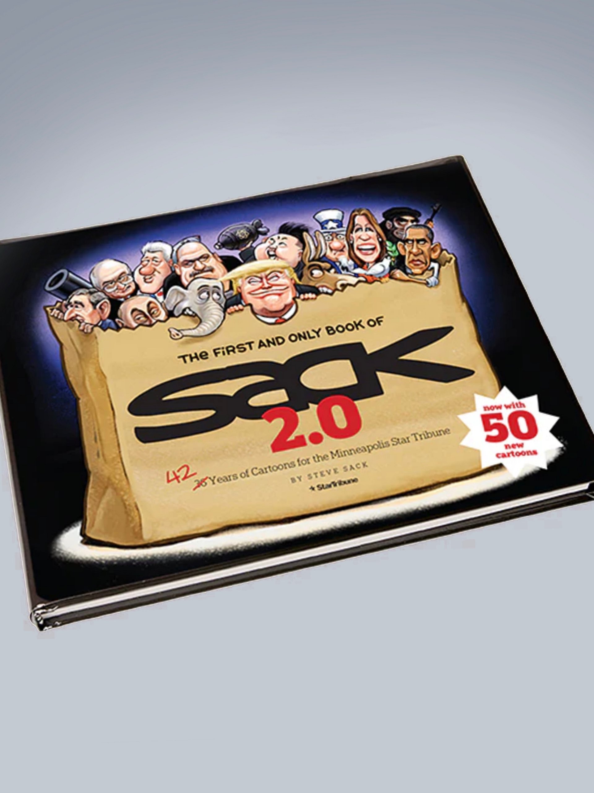 Signed copy of The First and Only Book of Sack product image (1)