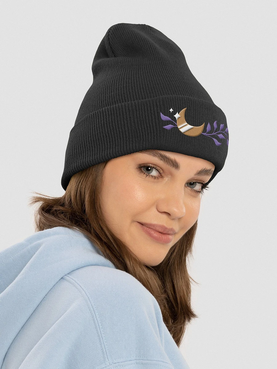 EMBROIDERED MOON BEANIE product image (4)