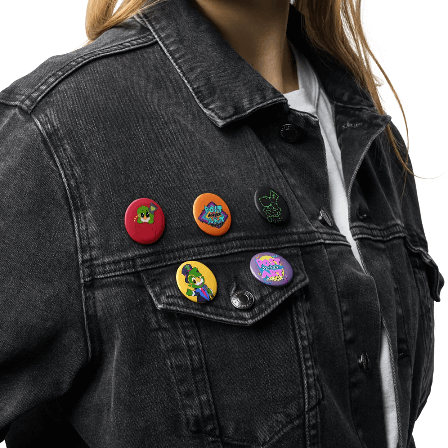 Post Modern Art Podcast Buttons product image (12)