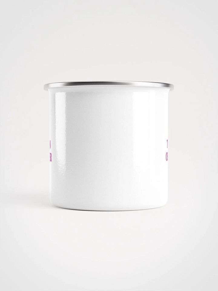 I AM THE MAIN CHARACTER Big Enamel Mug product image (2)