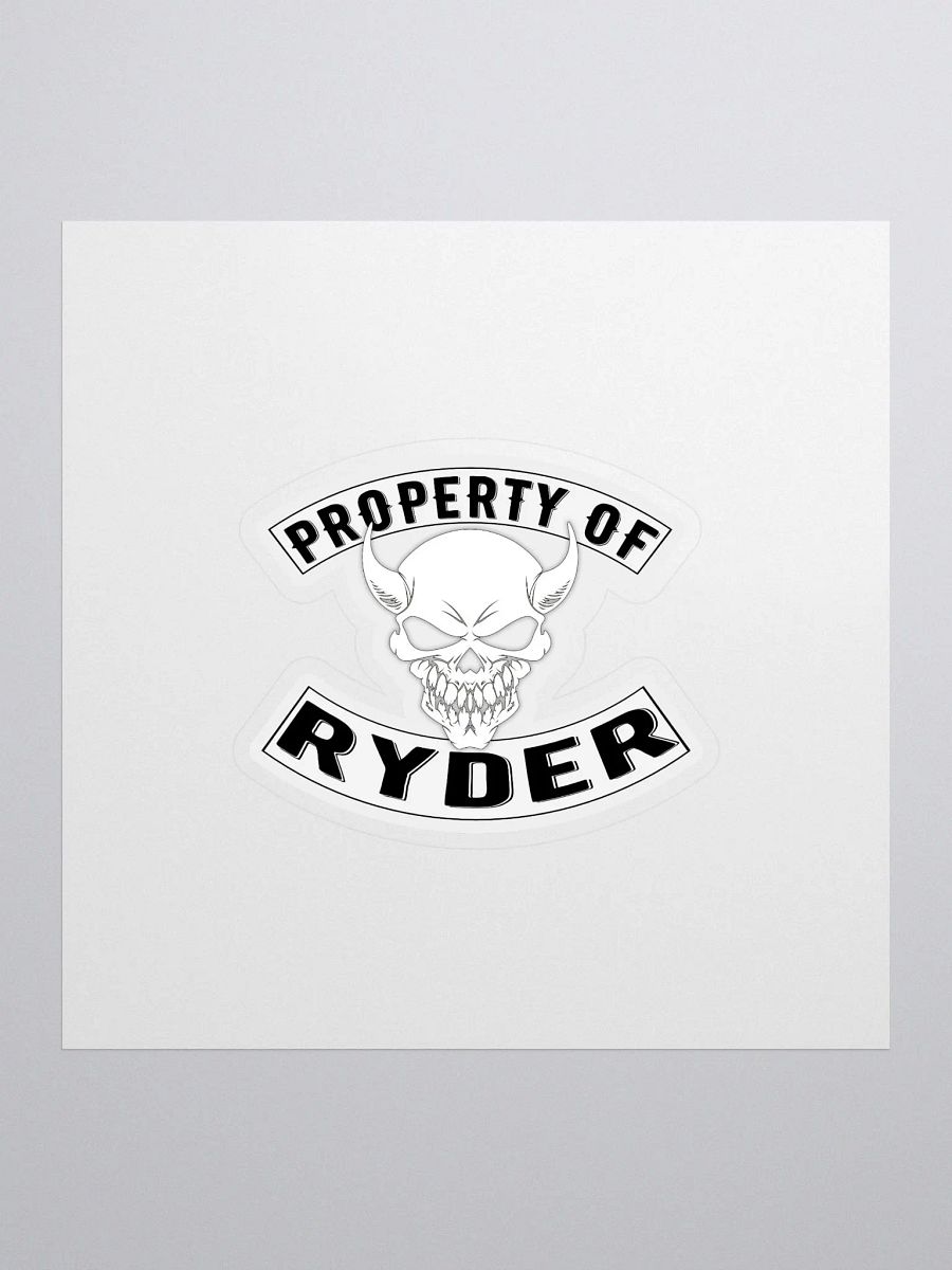 Property of Ryder Sticker product image (1)
