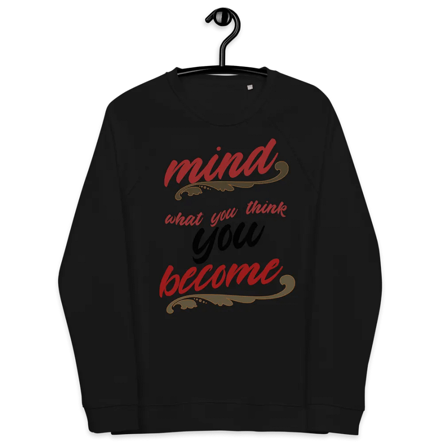 Mind Become Unisex Organic Sweatshirt product image (7)