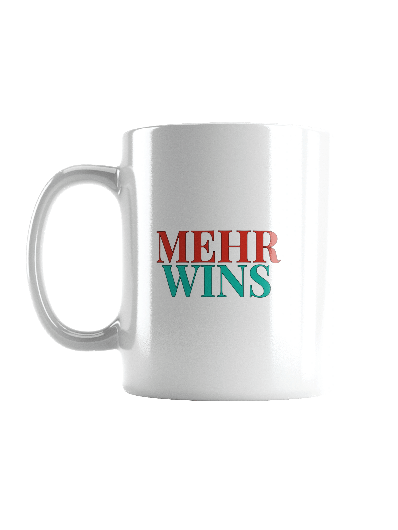 Mehr Wins White Mug - MWC product image (1)