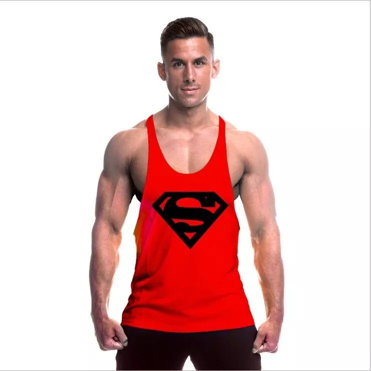 Men's Bodybuilding Tank Top Muscle T-Shirt Gym Fitness Stringer Shirts product image (4)