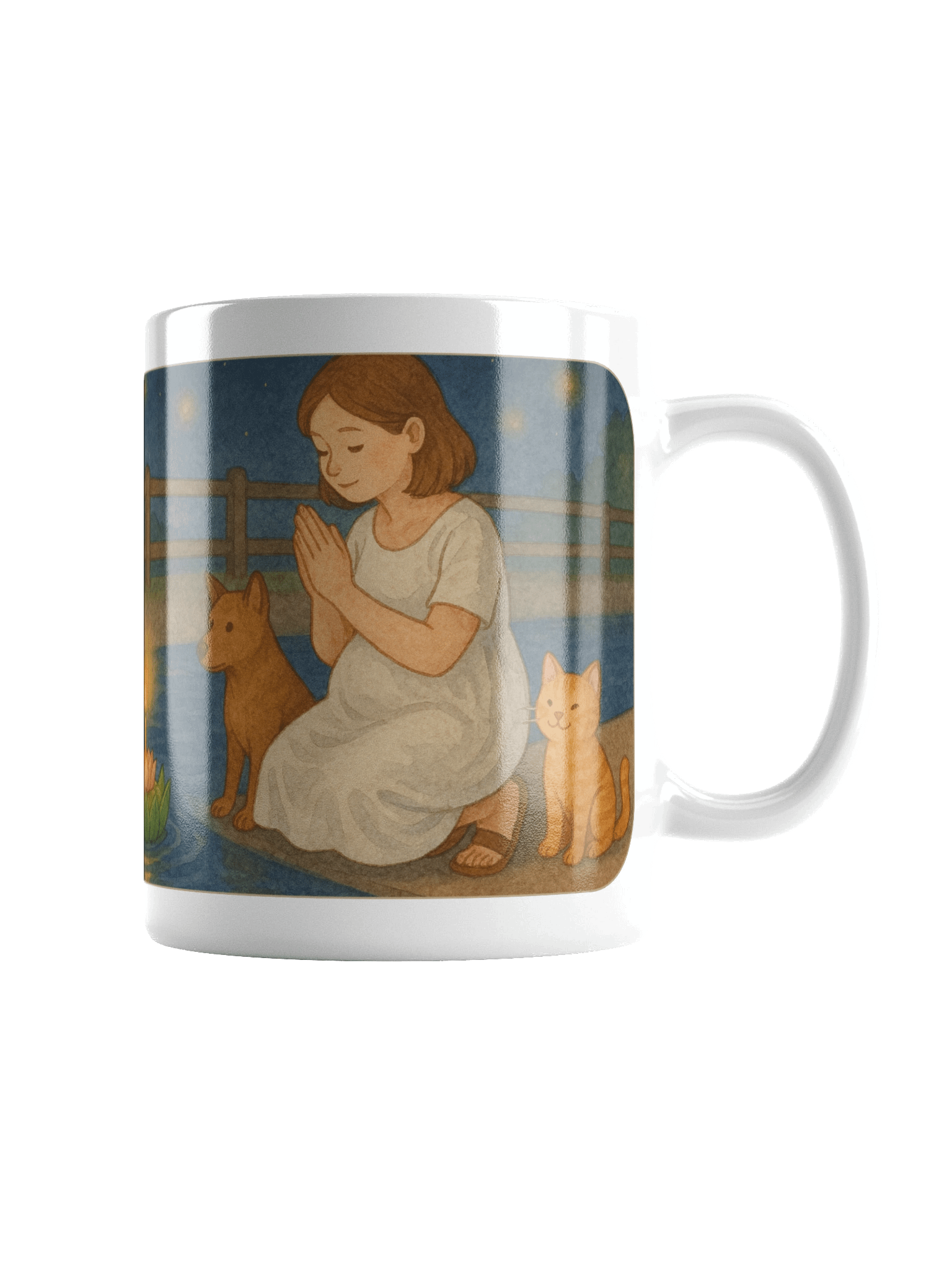 Loy Krathong Wishes Ceramic Mug product image (1)