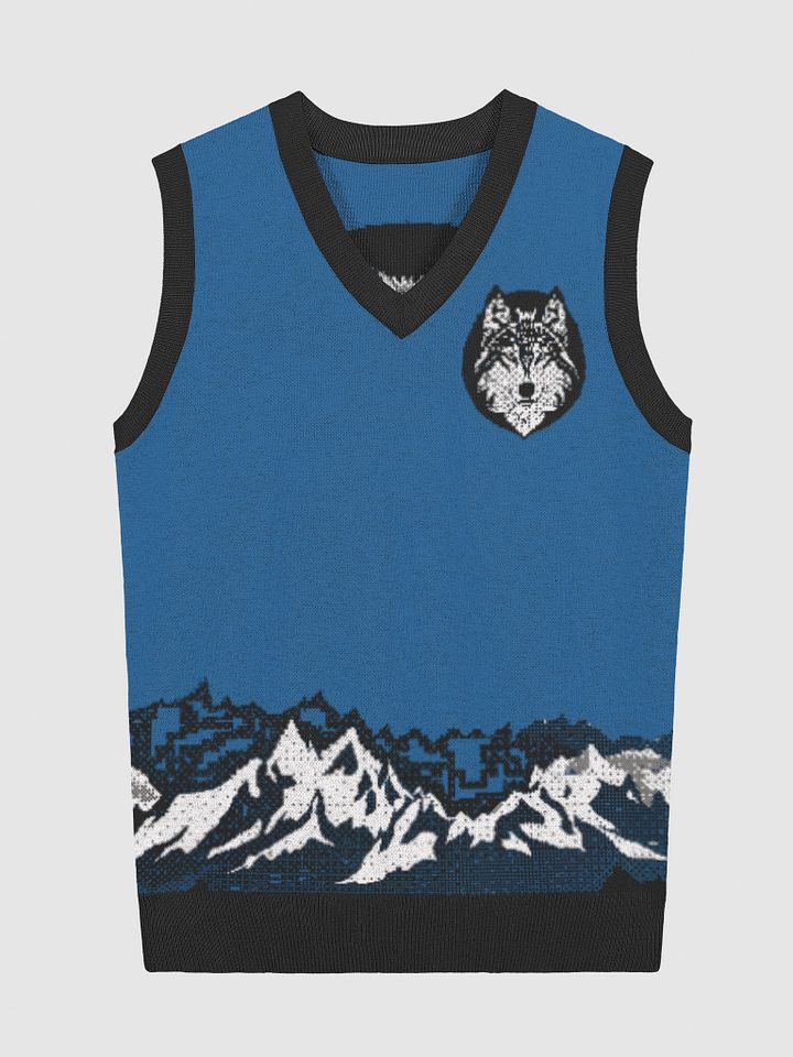 Timber Wolf Knitted Vest product image (1)