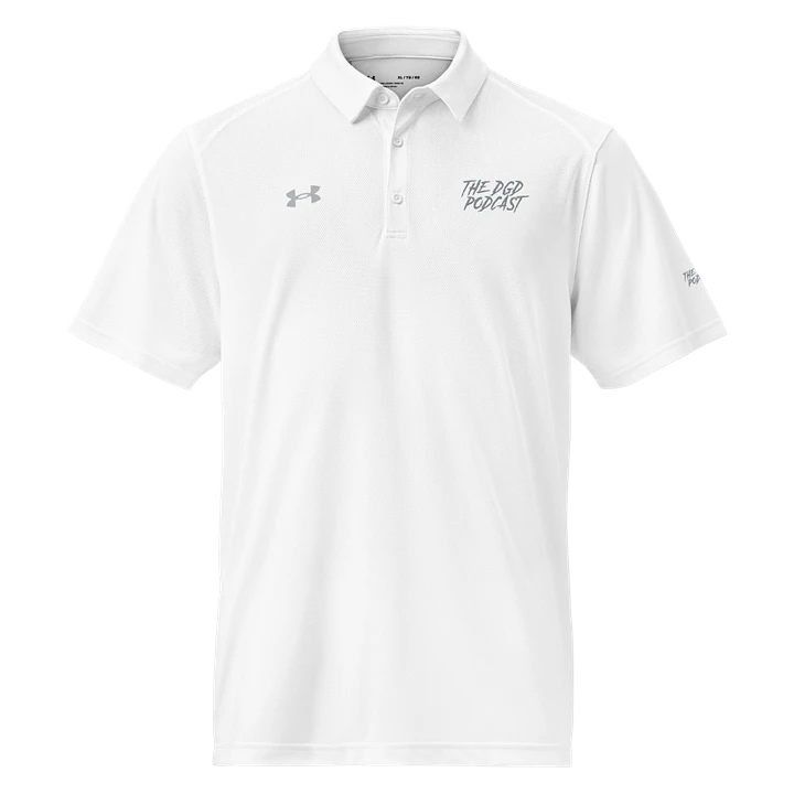 The DGD Podcast Logo Performance Polo product image (1)