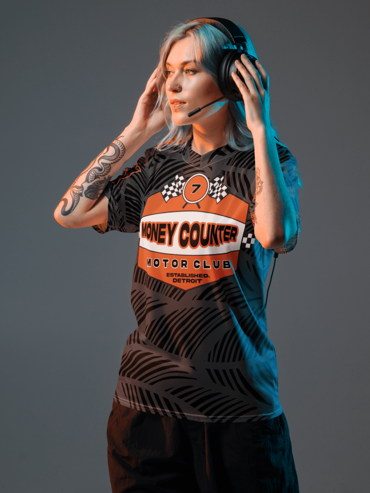 MONEY COUNTER MOTOR CLUB SOCCER JERSEY product image (1)