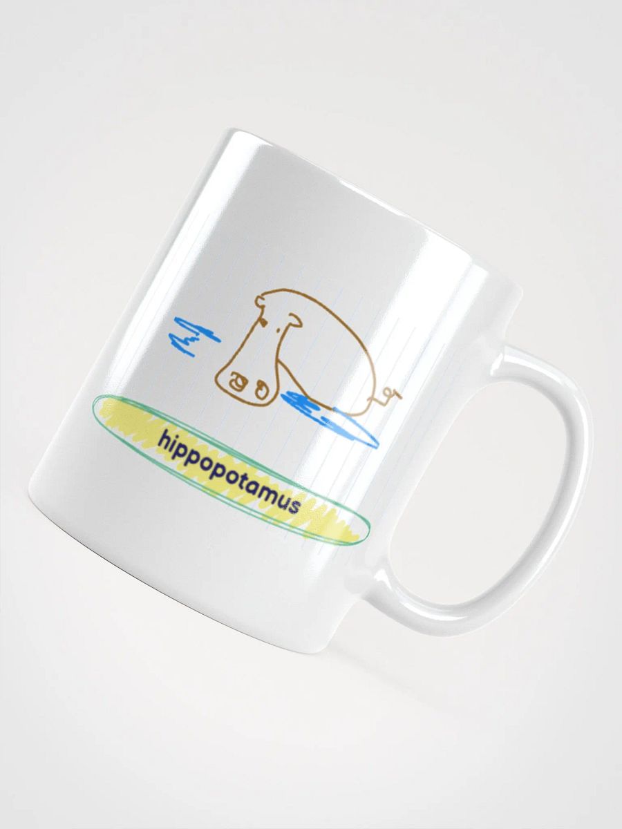 Hippopotamus mug product image (4)