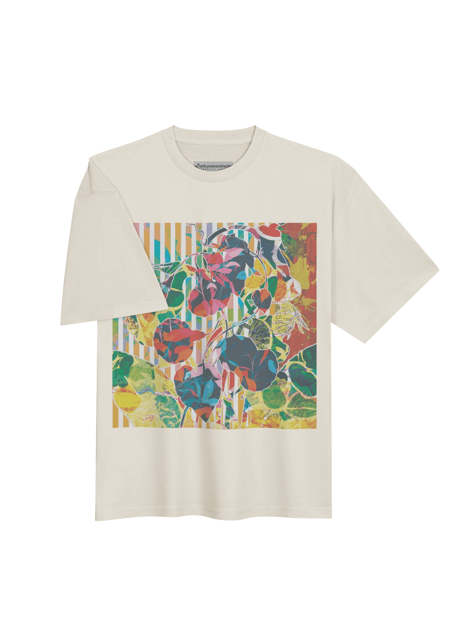 'Viñas en la Veranda' by Edward Martin Oversized Tee product image (3)