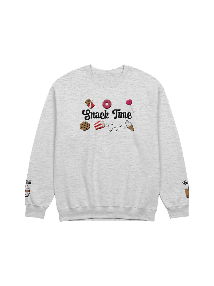 🍪✨ Snack Time Cozy Embroidered Sweatshirt 🍩🥛 product image (1)
