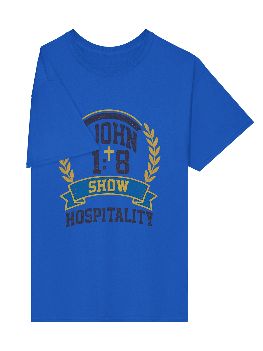 3 John 1:8 – “Show Hospitality” Varsity Vintage Tee product image (35)