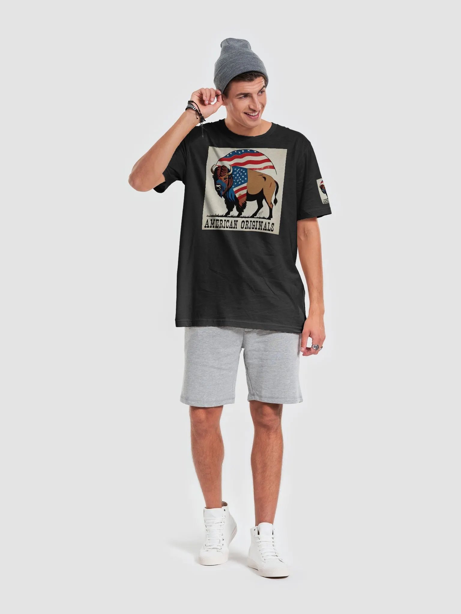 American Original Bison Super Soft Tee-Shirt product image (6)