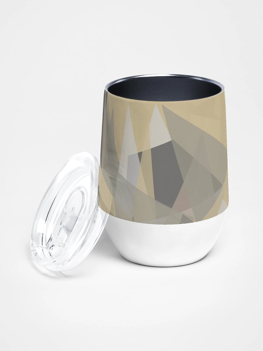 Geometric Elegance Wine Tumbler product image (3)