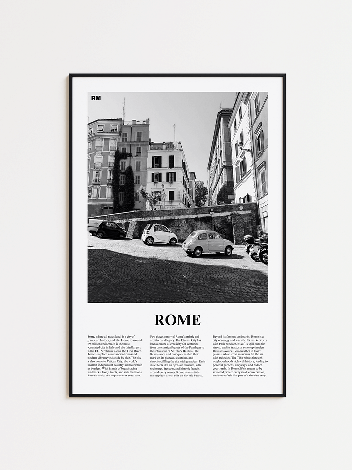 Rome 06 Newspaper Poster product image (1)