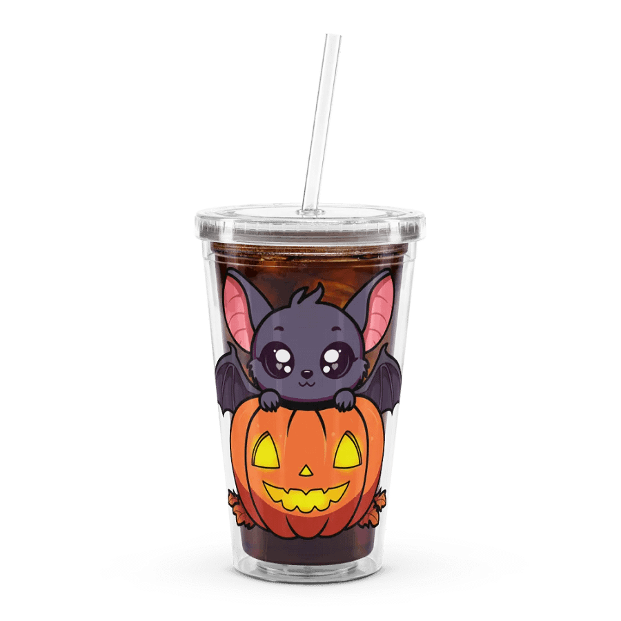 Glowing Halloween Bat Double Wall Tumbler product image (7)
