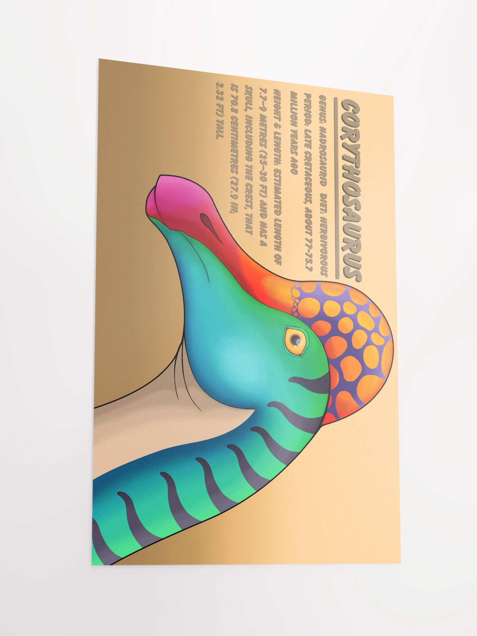 Corythosaurus Poster product image (2)