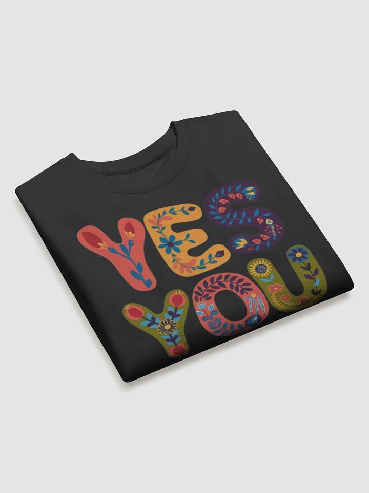 Floral Motivation Premium Sweatshirt product image (2)