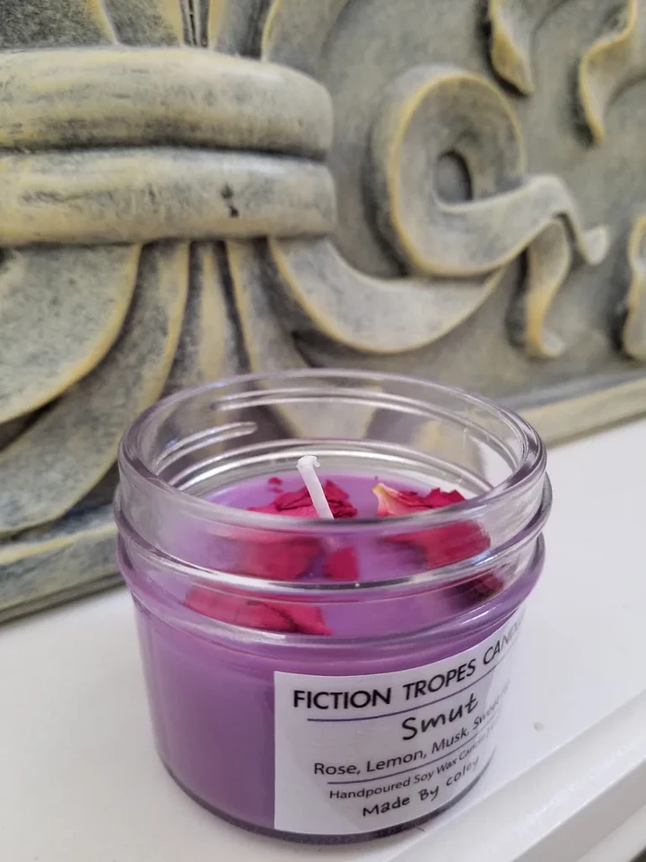 Mini Smut Candle (Fiction Tropes Candles) product image (2)