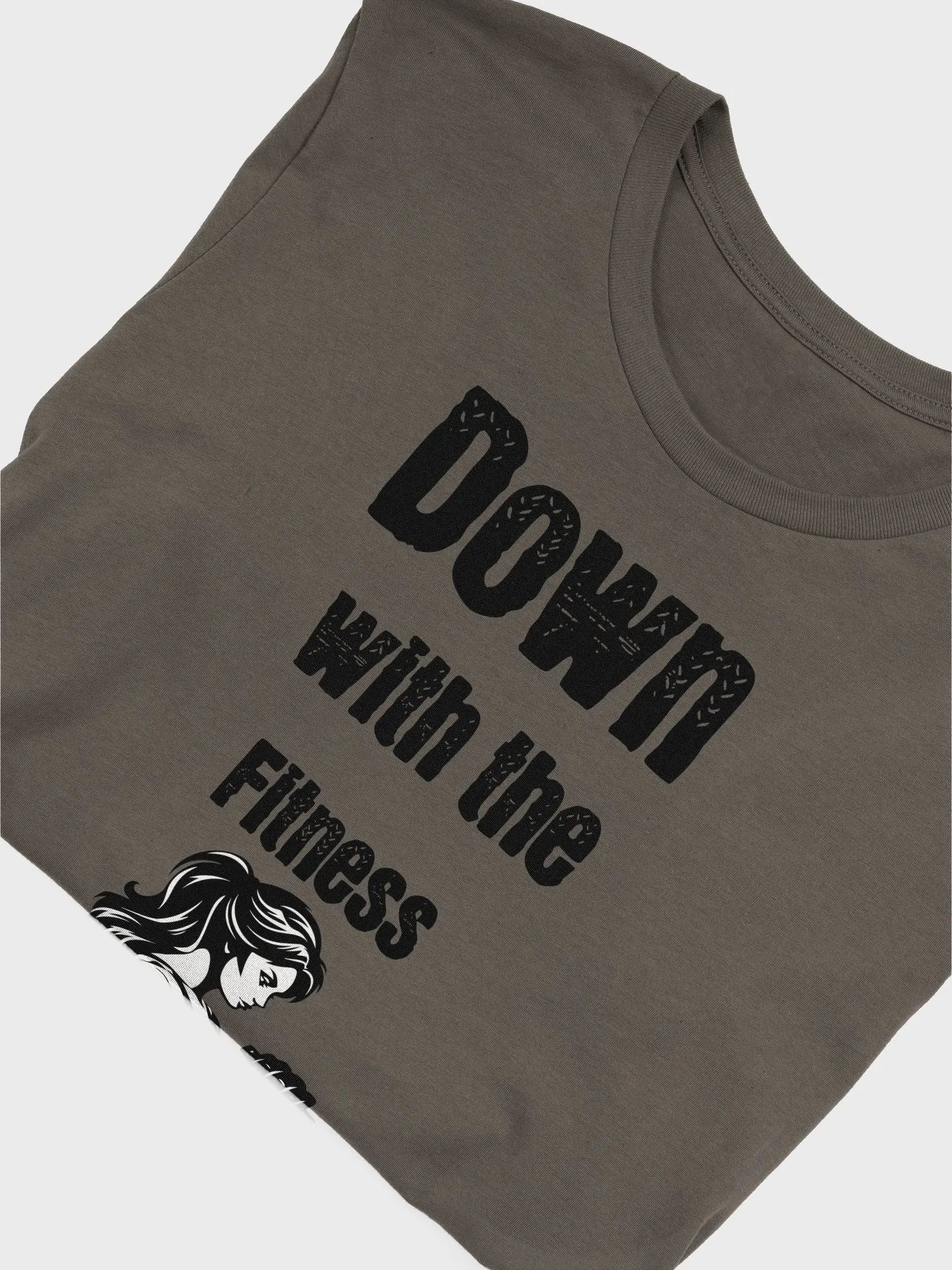 Down With The Fitness female T-Shirt product image (34)