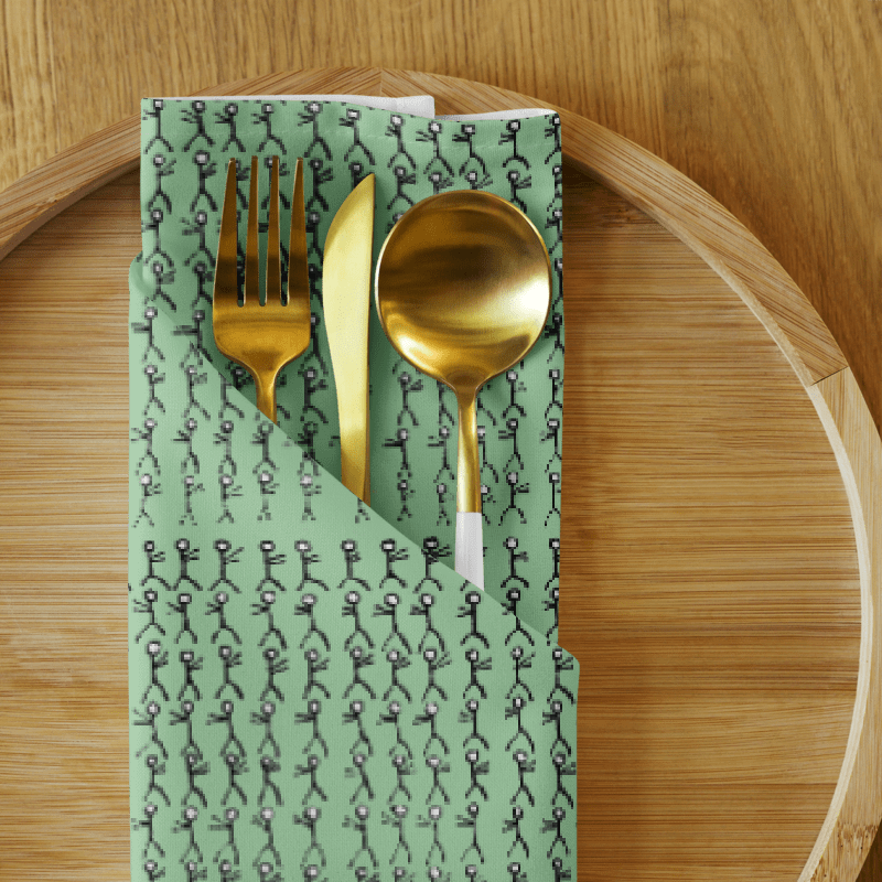 Men Sleep Walking Napkins (in colors) product image (9)