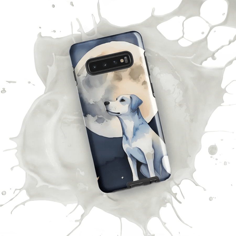 Moonlit Dog Samsung Galaxy Case product image (54)