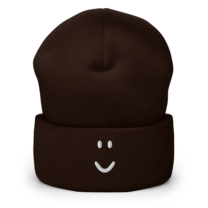 DEFAULT FACE CUFFED BEANIE product image (2)