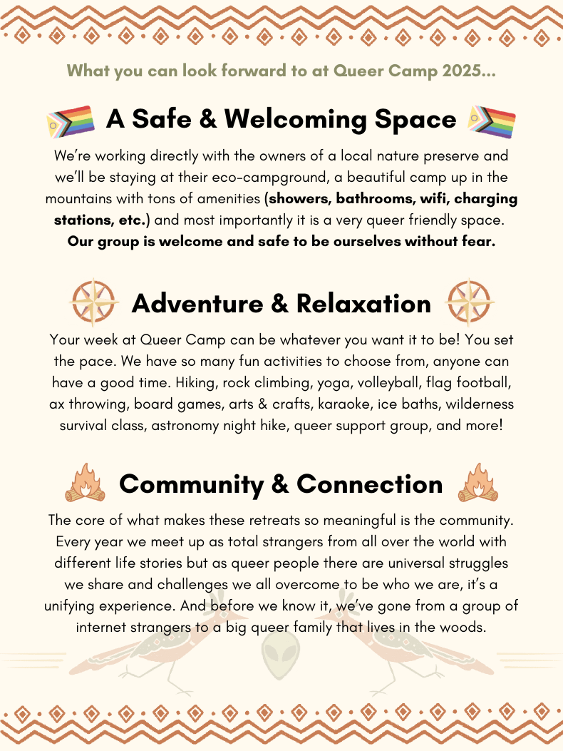 Queer Camp Application product image (3)