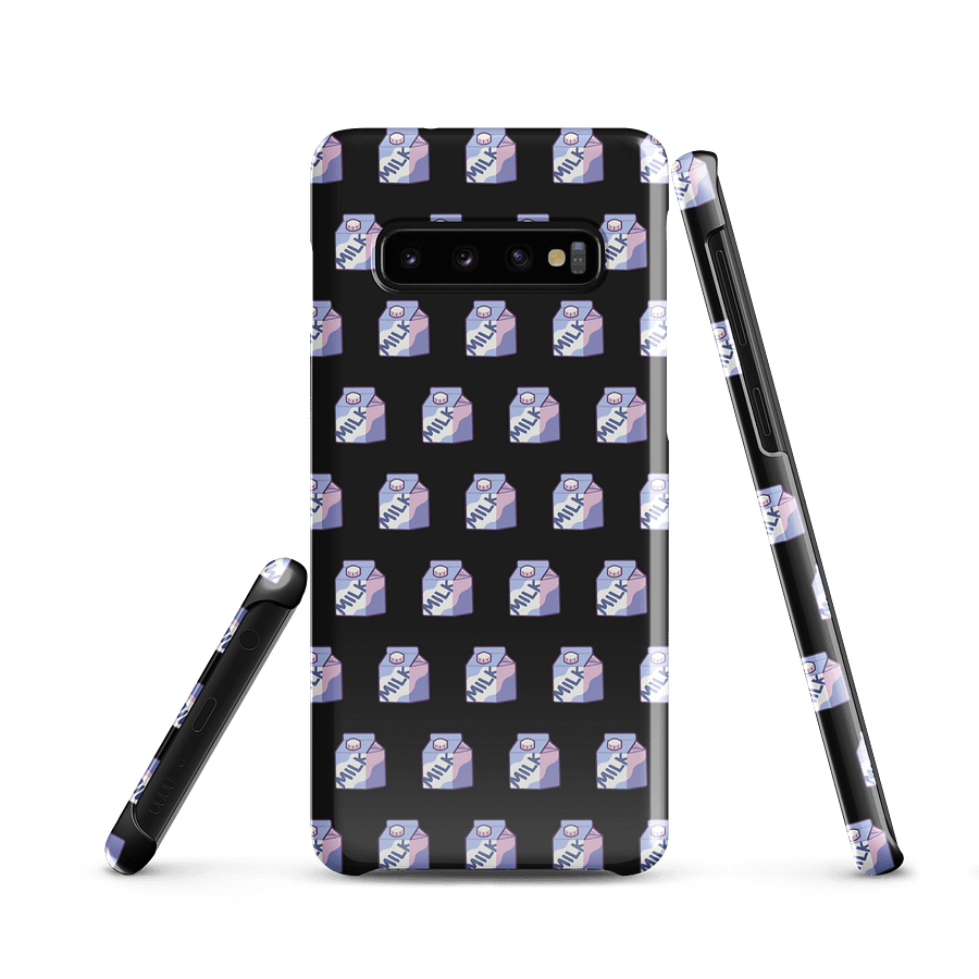 Milky Samsung Case Black product image (1)