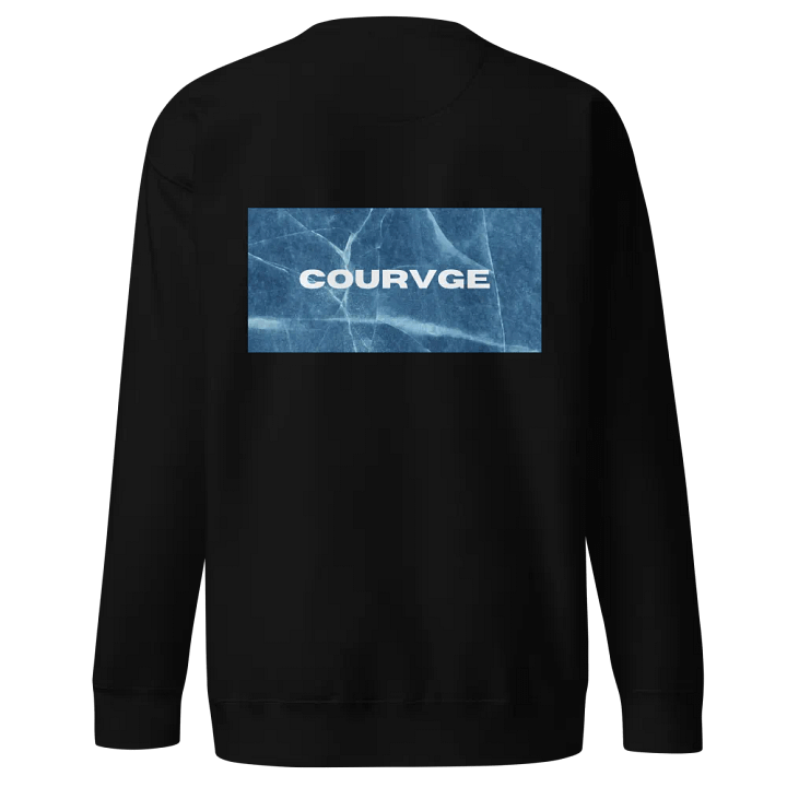 COURVGE Bold Blue Sweatshirt product image (2)