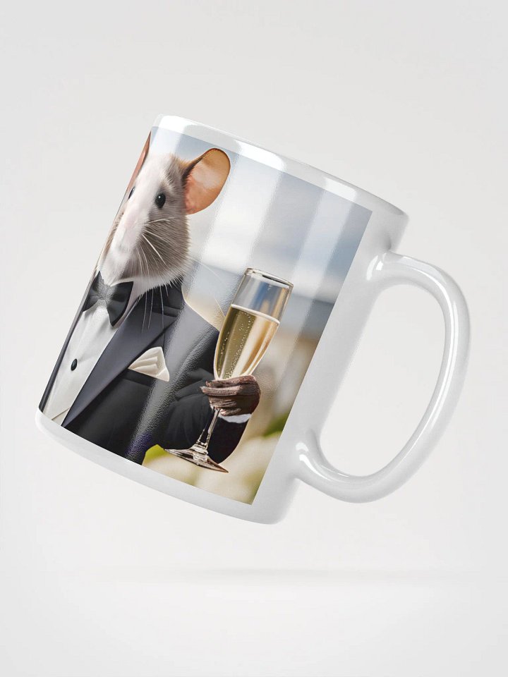 Two Cute Rats Celebrating With Champagne Mug product image (2)