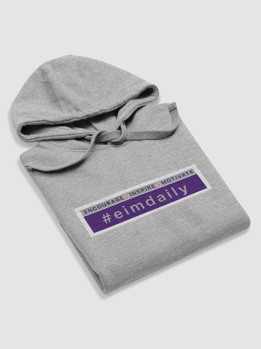 Purple/Gray Logo Hoody product image (14)