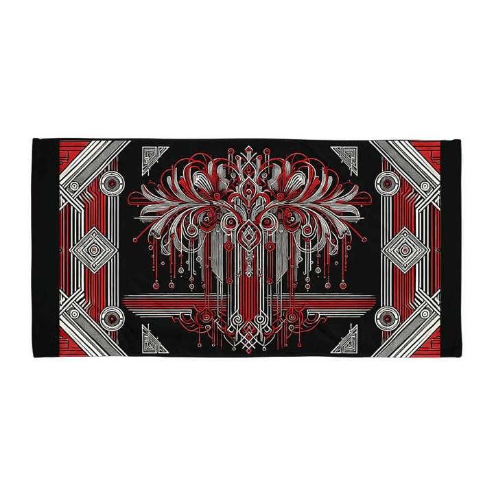 A Study of Red Bath/Beach Towel product image (1)