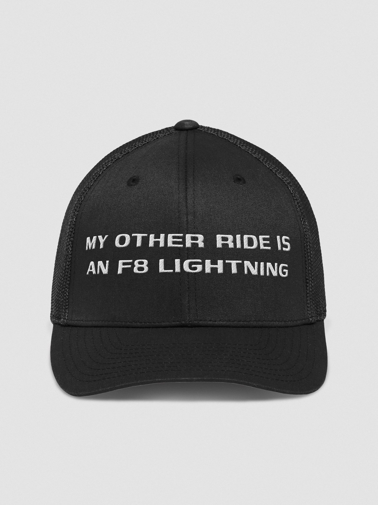 My Other Ride is an F8 Lightning – Trucker Hat product image (2)