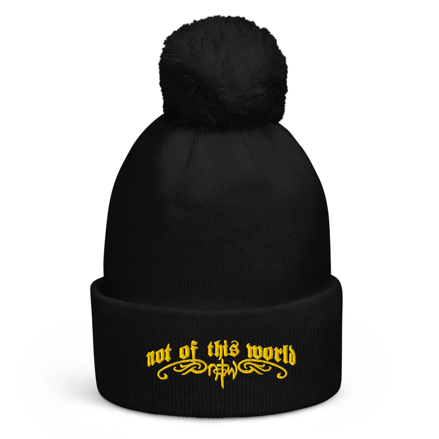 Celestial Swirl Pom-Pom Beanie product image (1)