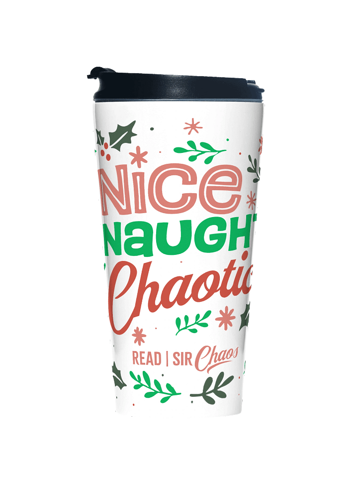 Nice, Naughty, Chaotic Travel Mug product image (1)
