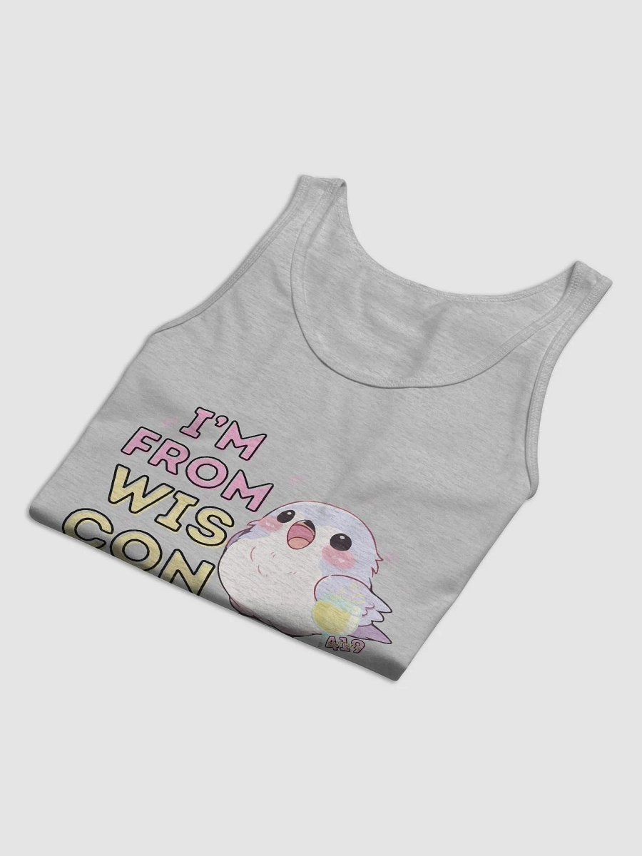 I'm From Wisconsin Light-Colored Tank Top product image (8)