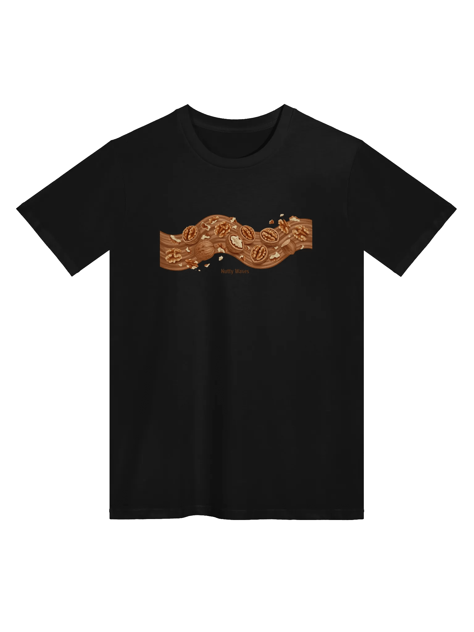Walnut CW Letter Art Unisex T-Shirt product image (1)