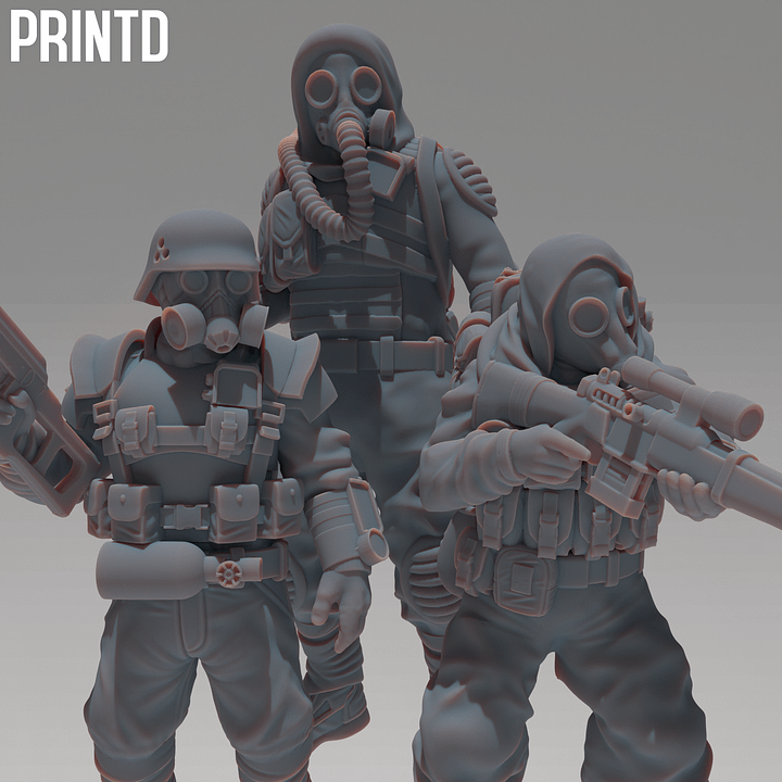 After the Fall Part 3 - Modern Warfare Wargame Resin Models Zona Alpha Zona Alpha product image (1)