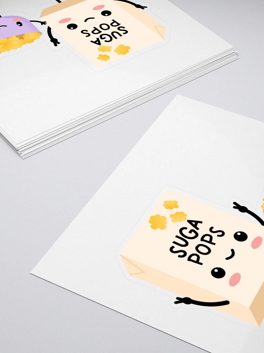 Cute Kawaii Breakfast Cereal Kiss Cut Sticker product image (4)