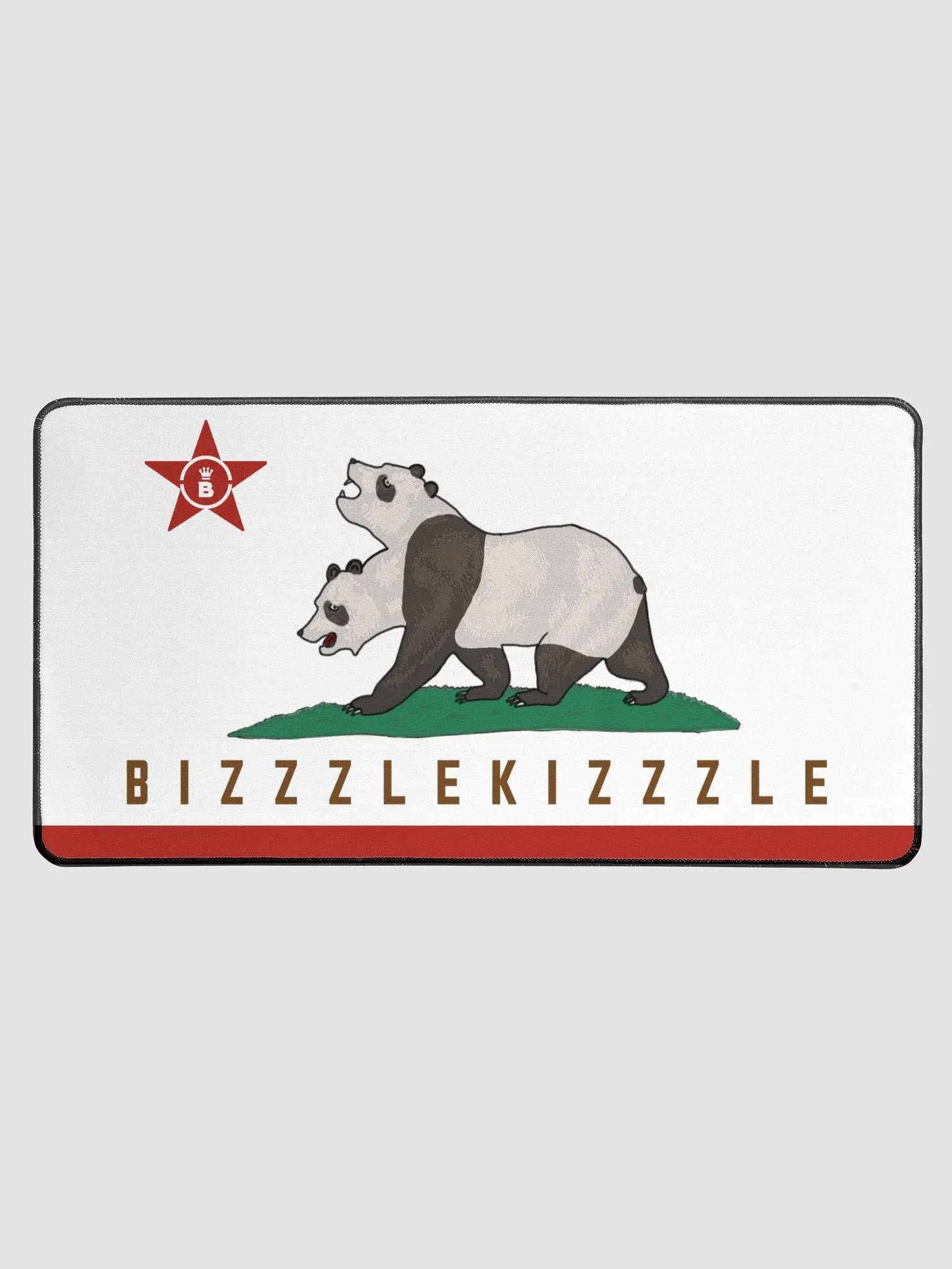 BizzzleKizzzle Flag Deskmat product image (1)