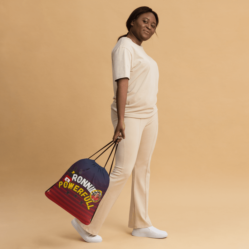 Thumbs-Up Vibes Drawstring Bag product image (3)