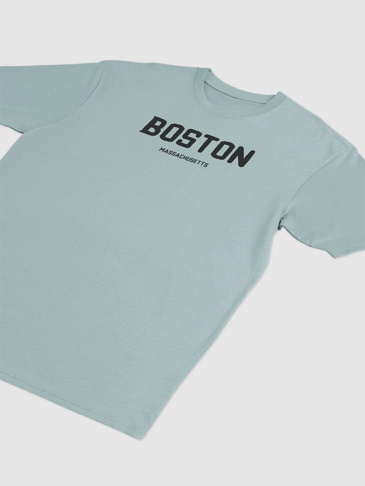 Boston Massachusetts Bold Tee Classic Men's Wear Women Kids Youth Gift product image (2)