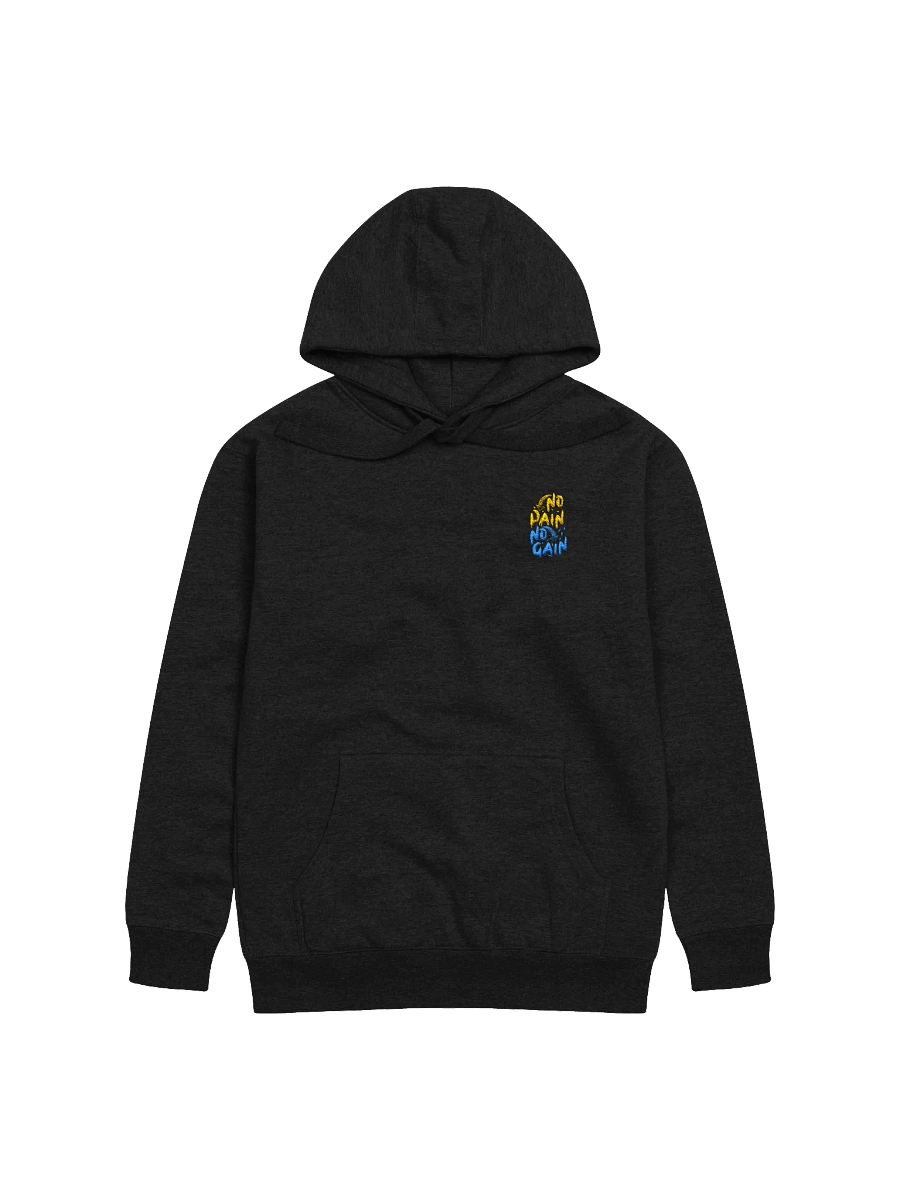 No Pain No Gain! Left Embroidered Hoodie product image (1)