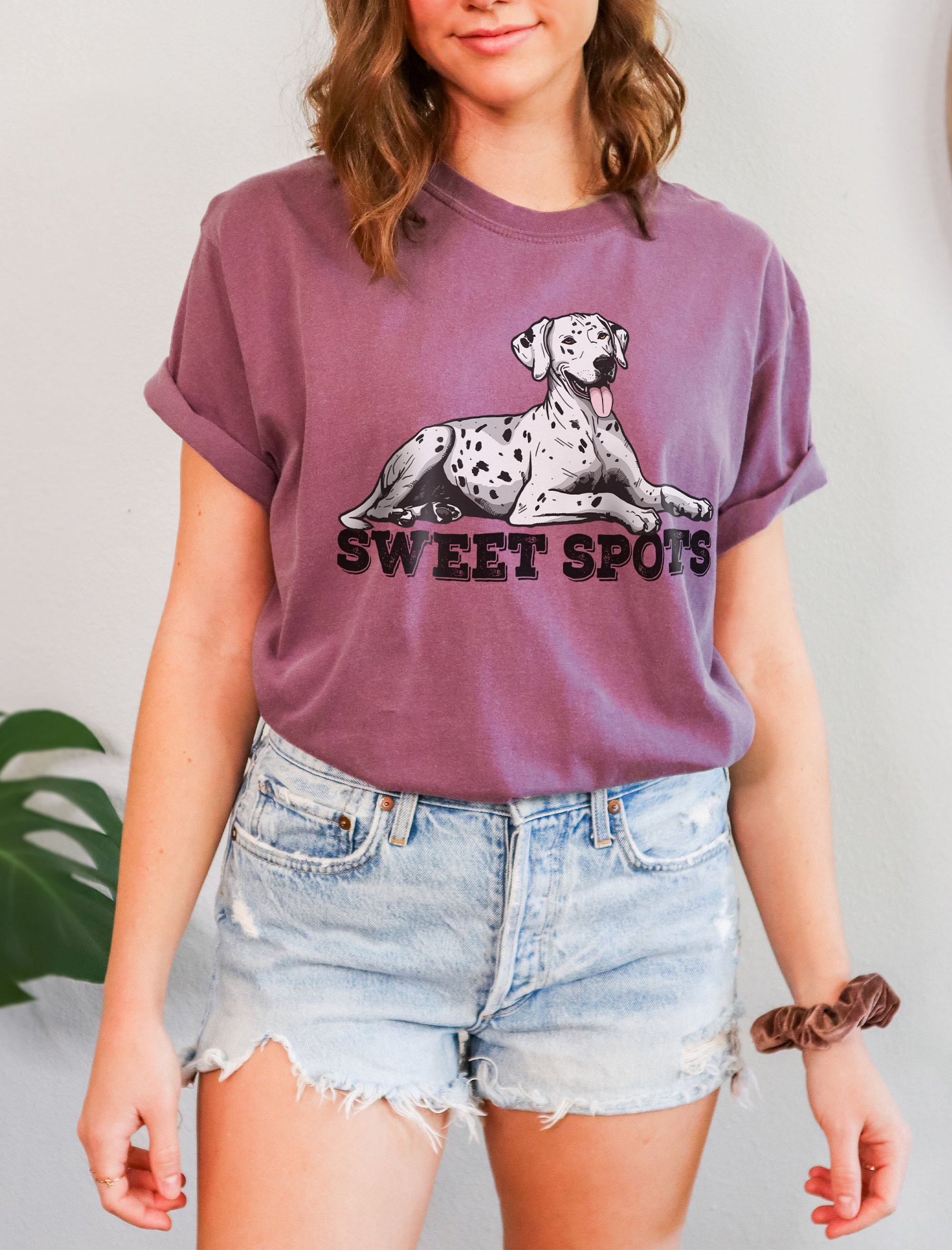 Sweet Spots T-Shirt of a Dalmatian | Funny T-Shirt for Dalmatian Paw-rents product image (6)